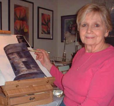 Joan Crawford Barnes head