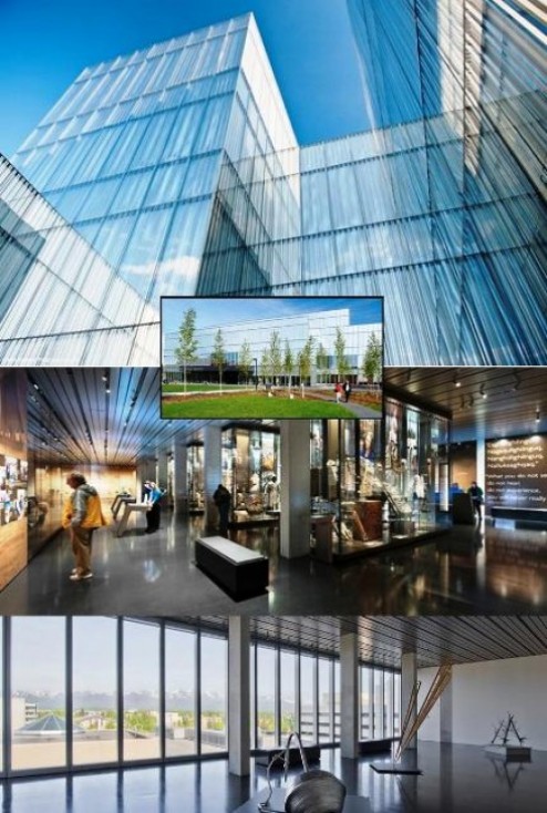 Anchorage Museum photo display