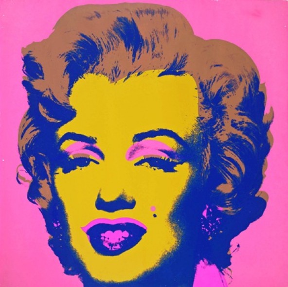 “Marilyn” 1967 by Andy Warhol, silkscreen, 36" H x 36" W, © 2010 Virginia Museum of Fine Arts