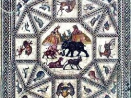 This 1,700-year-old mosaic, probably the floor of a Roman villa, had a surprise hidden underneath it.