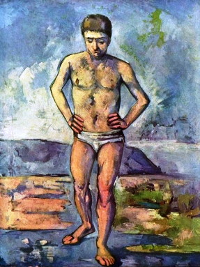 “Bather” 1885–1887, Paul Cezanne, Museum of Modern Art.