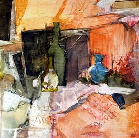 Abstract still life by Rose Metz