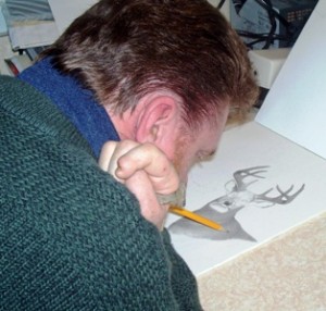 Bruce Dellinger-Autumn Breeze drawing