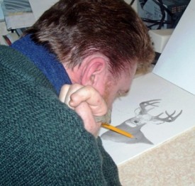 Bruce Dellinger-Autumn Breeze drawing