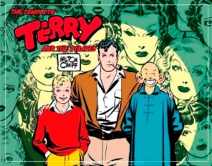 From the left, Terry Lee, Pat Ryan, and "Connie" were the main characters of the famous comic strip.