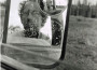 “Both” (Self-Portrait While Shaving), circa 1999, gelatin silver print, 14 x 11 inches, Courtesy of VoxPhotographs, © David Brooks Stess.