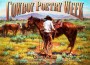 "Making Adjustments" © 2012, by Shawn Cameron, who says on his artwork, “I have spent my life watching cowboys work and noted the horses, equipment and attitudes they possess. The best ones are alert to what is ahead and prepare themselves accordingly. "Making Adjustments" is a painting of a good hand, Toby Foote, checking his cinch before roping calves to be branded.”