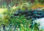 “Kent, Connecticut”, oil on canvas, 48”x60”, by H.K. Anne.
