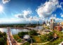 aerial pic of columbus arts festival